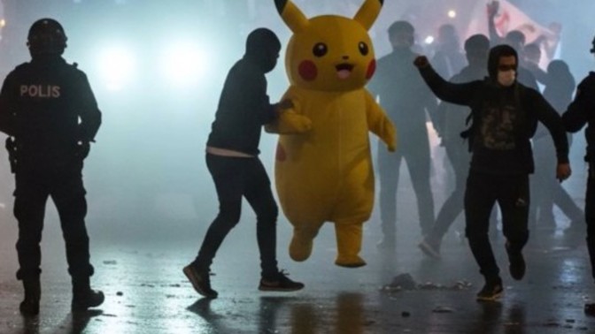 Pikachu gibi direnişe gitmek ister miydiniz?
