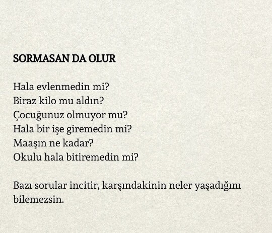 Akrabada en çok hangi sorular soruluyo size?