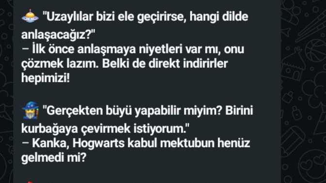Size sorulan en tuhaf soru neydi?