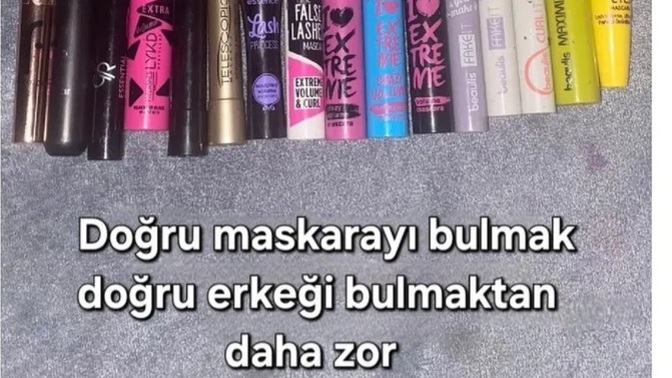 Doğru maskarayı mı bulmak daha zor/ doğru erkeği mi?