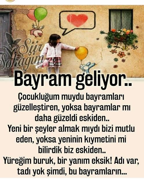 Bayram geldi neyin eksik?