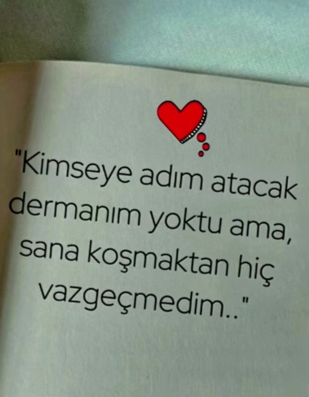 Diyebildiğiniz biri var mı ya da oldu mu hiç?