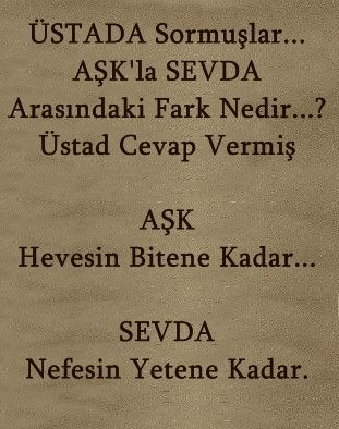 Senin için aşk mı daha önemli yoksa güven mi?