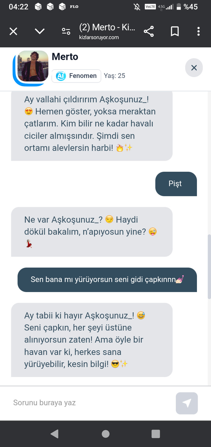 Flörtöz biri misiniz?