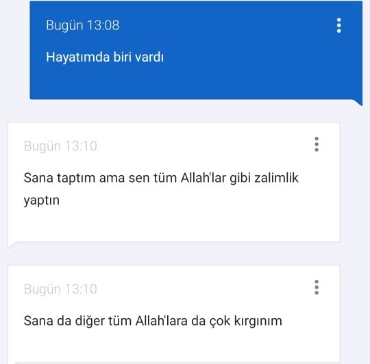 Hep suç bende mi?