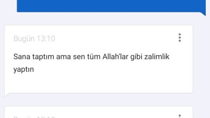 Hep suç bende mi?