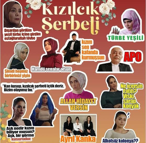 Ben şerbo izlicem, bir şey diyor musunuz?