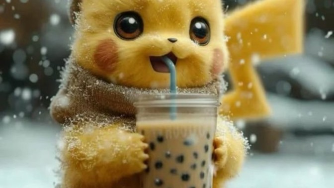 Kahvenizi Pikachu hazırlasın ister miydiniz?