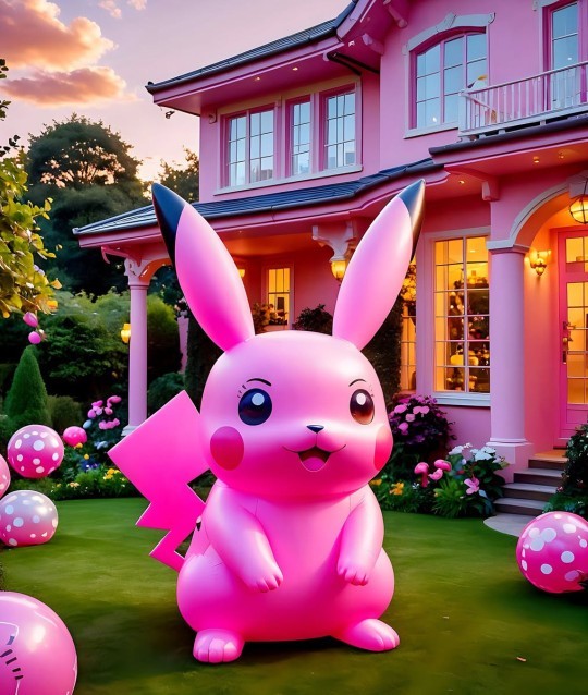 Pembe renkli pikachu olur mu?