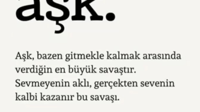 Sizde hangisi kazandı bu savaşı akıl mı yoksa kalp mi?