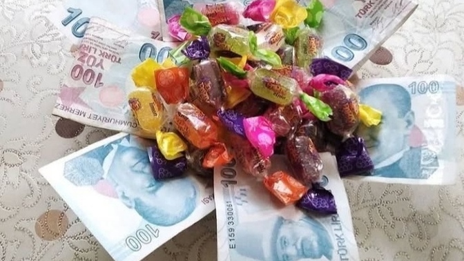 Şöyle bir bayram şekerliği hazırladım nasıl olmuş 🍬?
