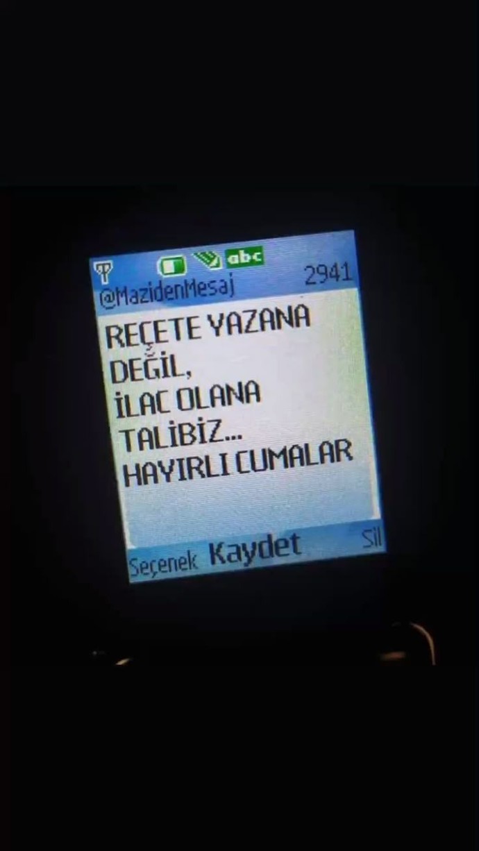 Burada veya başka platformlarda, aldığınız en ilginç mesaj neydi?