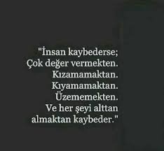 Siz neden kaybedersiniz?