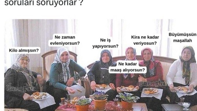 Bayramda, akrabalardan en çok hangi soruyu alıyorsunuz?