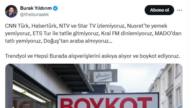 Samimi CHP'liler toplanabilir mi boykotu genişletiyorlarmış düşünceniz nedir?