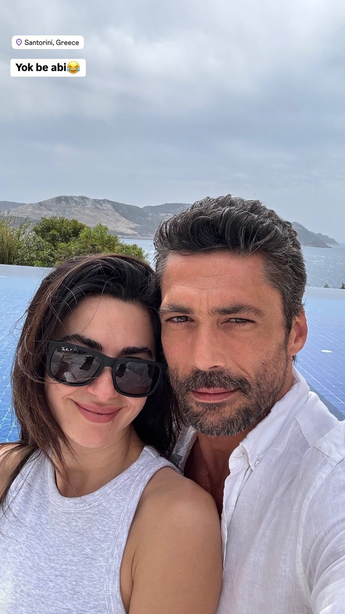 Nesrin Cavadzade ile Pamir Pekinden mutluluk pozu! Sende durumlar nasıl?