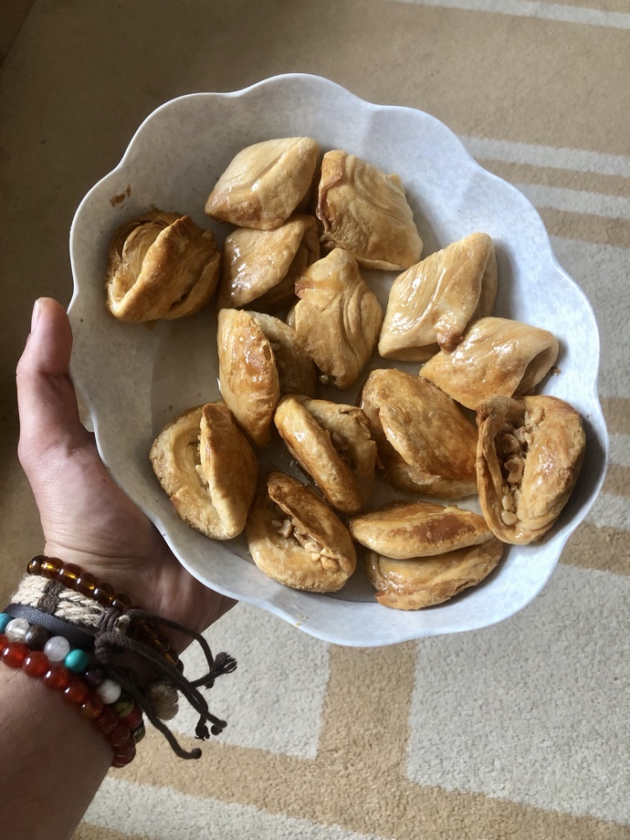Kendi icadım midye baklava 😀 nasıl görünüyor?