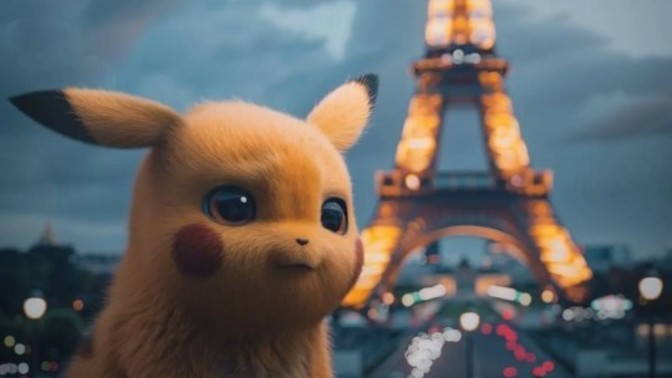 Pikachu bile Eyfel'i gördü bir ben göremedim bu bana reva mı?