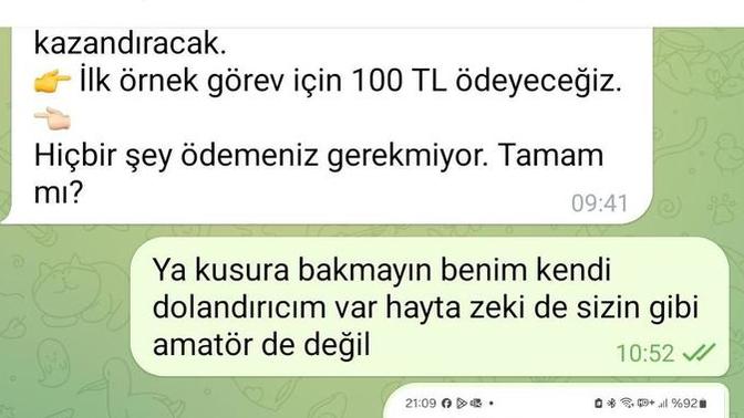 Hiç başka dolandırıcılara meyil ettiniz mi 🤔?