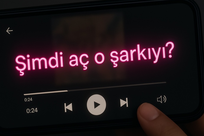 Şimdi aç o şarkıyı! desem hangi şarkıyı açarsın?