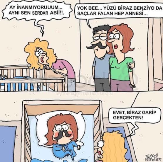 Annene mi benziyorsun babana mı hangisine benzetirler?