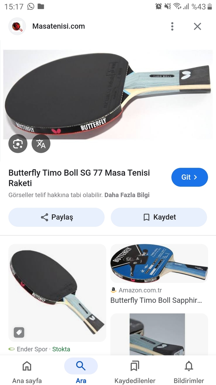 Kizlar masa tenisinde orta seviyedeyim sizce hangisini almalıyım?