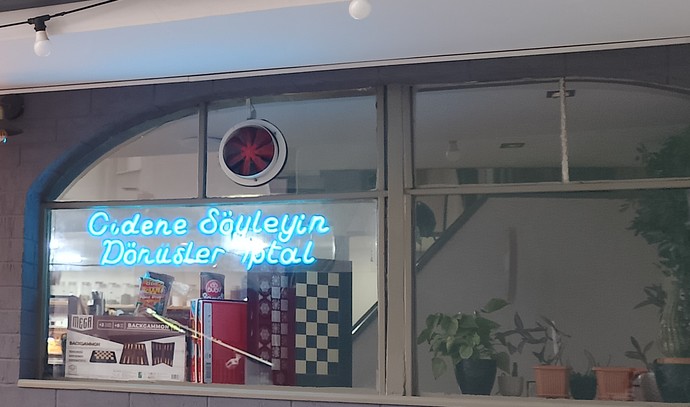 Gidene , dur demek kötülük mü?