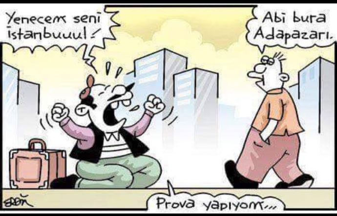 Geceye bir karikatür bırak?