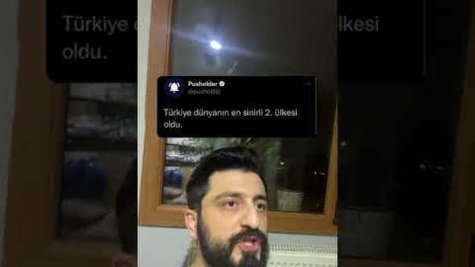 Dünyanın en sinirli 2. ülkesi Türkiye, sebebi nedir sizce?