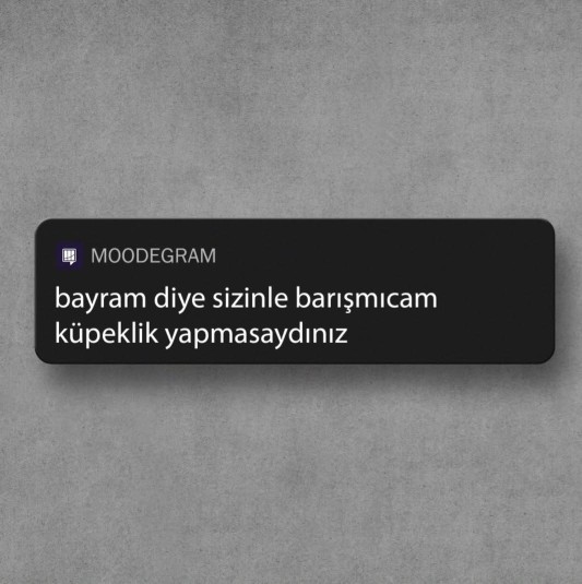 Bayram diye küstüklerinizle barıştıniz mi?