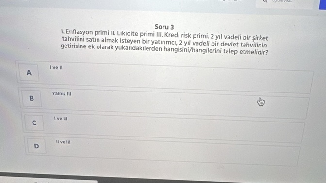Bunun cevabı nedir bulabilir misiniz rica etsemm🙏🏻?