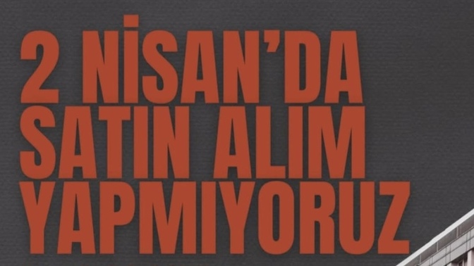 2 Nisan  tüketim boykotuna katılacak mısınız?
