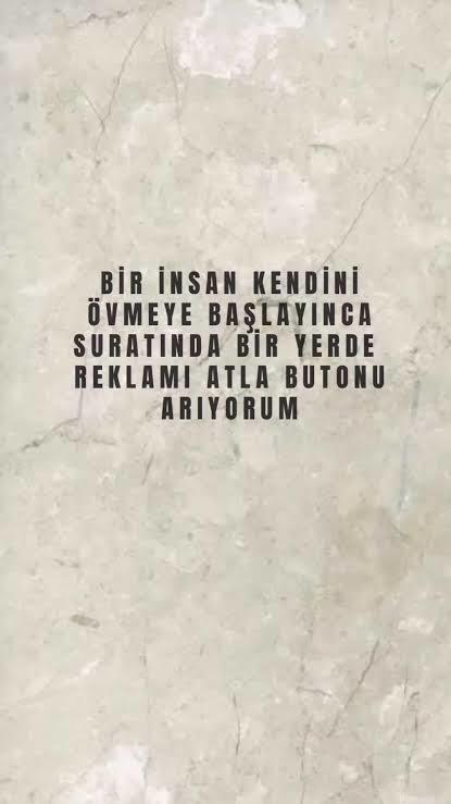 Sürekli kendini öven insanlar hakkın da ne düşünüyor sunuz?