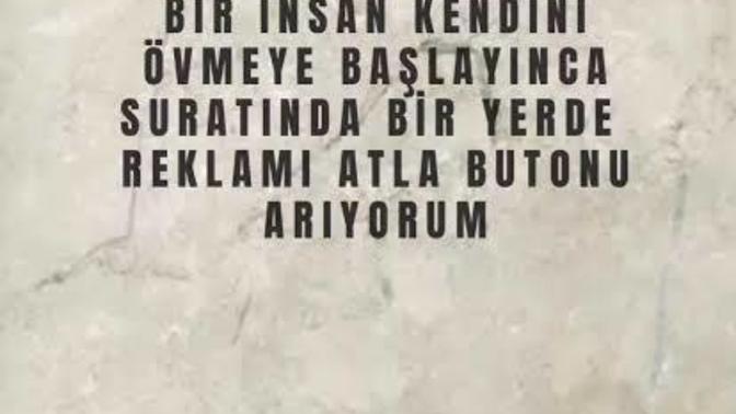 Sürekli kendini öven insanlar hakkın da ne düşünüyor sunuz?