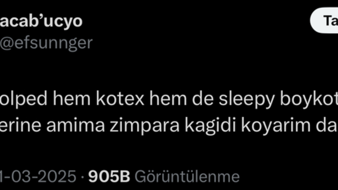 Yeni olan boykot ile alakalı ne düşünüyorsunuz?