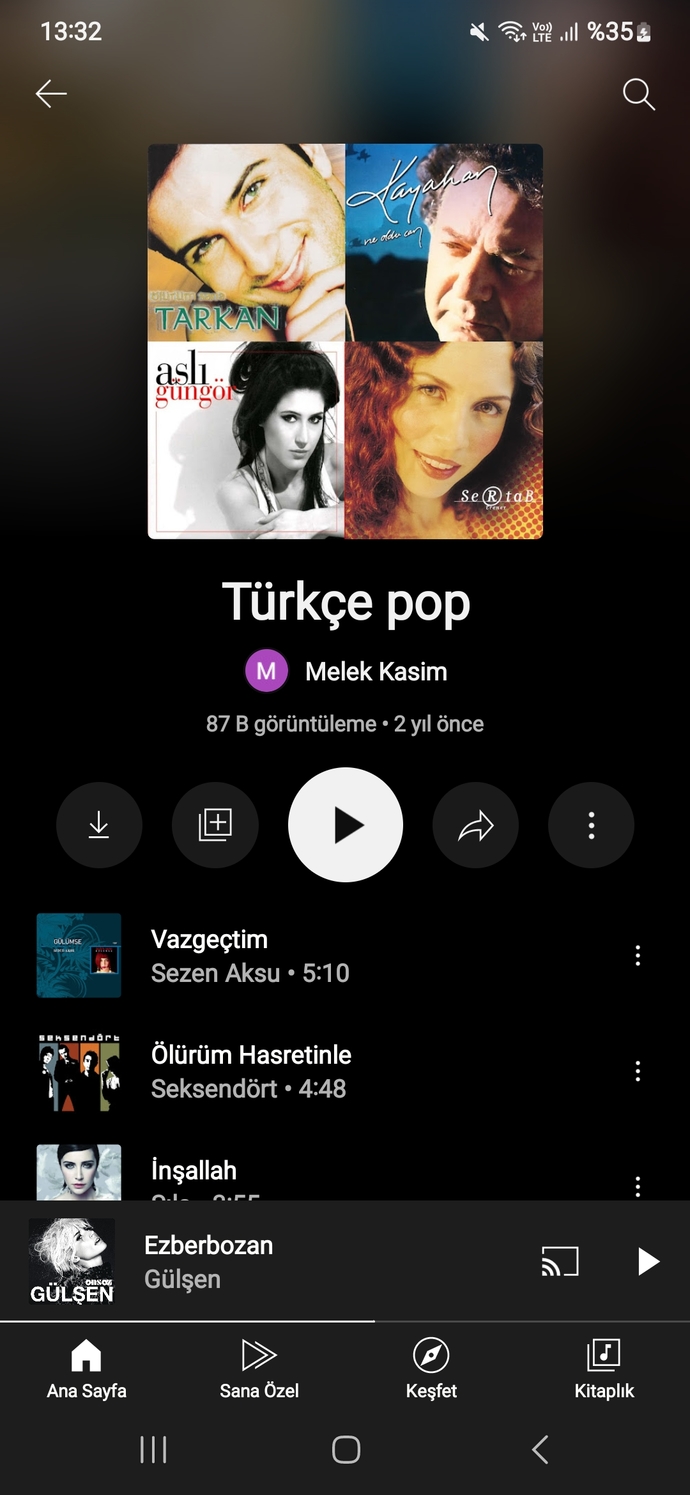 YouTube music kullanan biri beni aydınlatabilir mi?