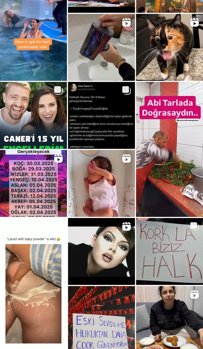 İnstagram keşfetinde en çok hangi içerikler çıkıyor? Kendini ele ver?