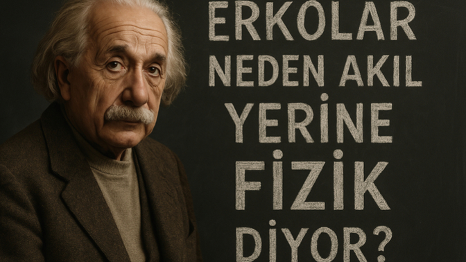Erkolar neden akıl yerine fizik diyor?