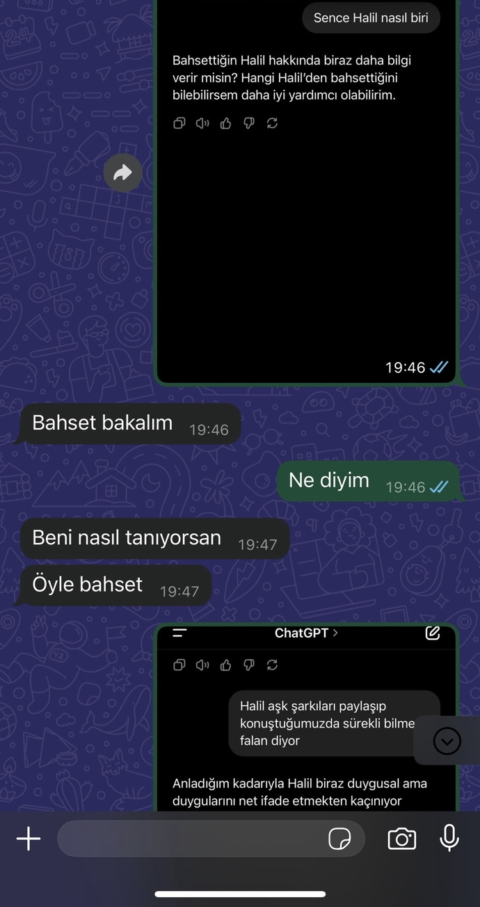 Sizce eski sevgilim benimle dalga mı geçiyor?