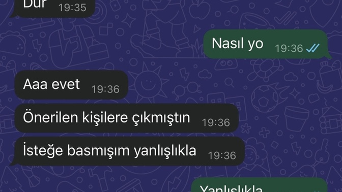 Sizce eski sevgilim benimle dalga mı geçiyor?