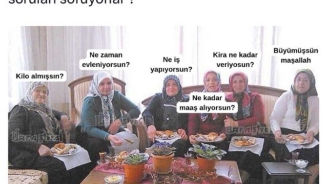 Bayramda size en çok hangi soru soruldu?