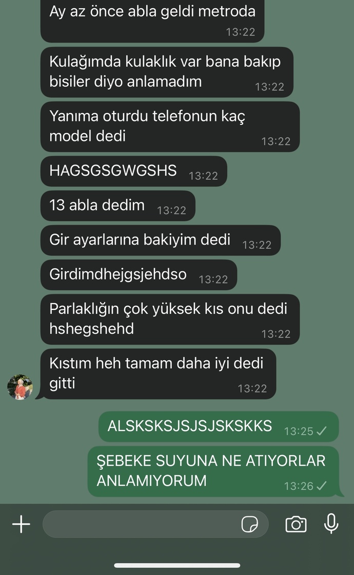 Metro da başınıza gelen en komik/ilginç olay?