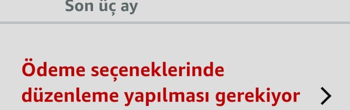 Amazondan bir şey aldım ama aşağıdaki gibi oldu neden böyle?