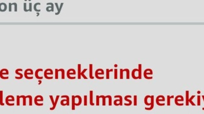 Amazondan bir şey aldım ama aşağıdaki gibi oldu neden böyle?