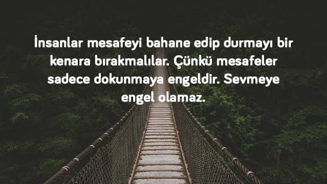 Sevdiğiniz için en uzak ne kadar mesafe gidersiniz?