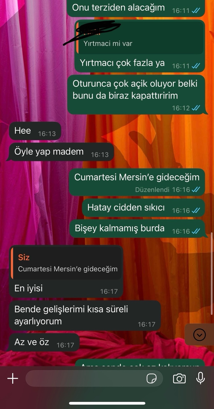 Eski sevgilimle sohbet ediyoruz çok mu sıkıcı konuşmuşuz?