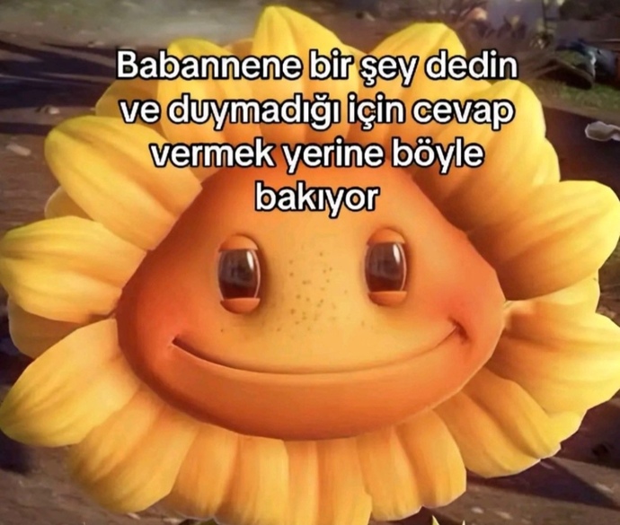 Bazen babaanne olmak istersin 😊şu resme çok güldüm emojesi çıksa keşke 😂 her söyleneni hür dikkat dinler misinizzzz?