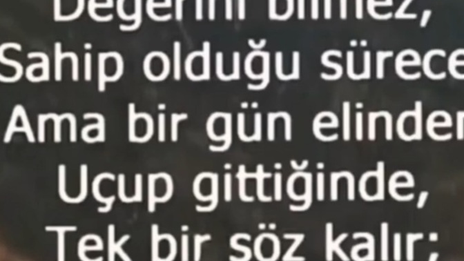 Sizin de hayatınızda KEŞKE dediğiniz zamanlar oldu mu?