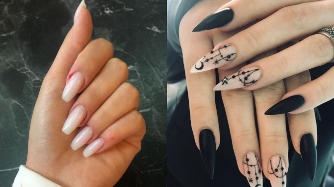 Balerin tırnak mı yoksa stiletto tırnak mı yapayım?