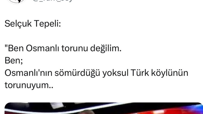 Türkcü olup osmanliyi somurgeci olarak gormek ne türlü bir mantığa dayanir?